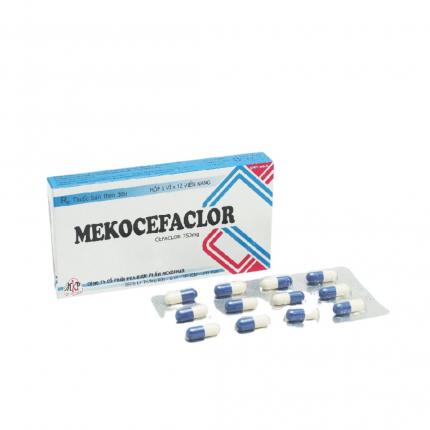 Thuốc kháng sinh Mekocefaclor 250mg