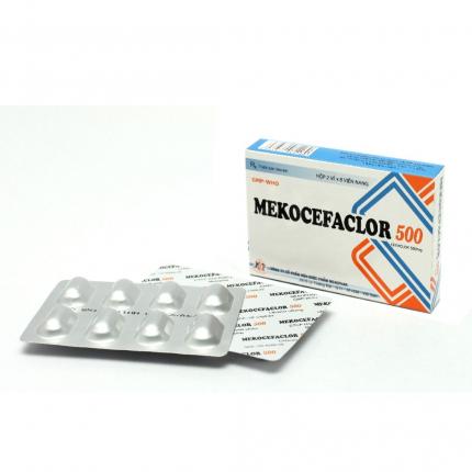 Thuốc kháng sinh Mekocefaclor 500mg