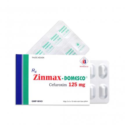 Thuốc kháng sinh Zinmax 125mg