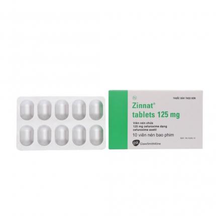 Thuốc kháng sinh Zinnat 125mg