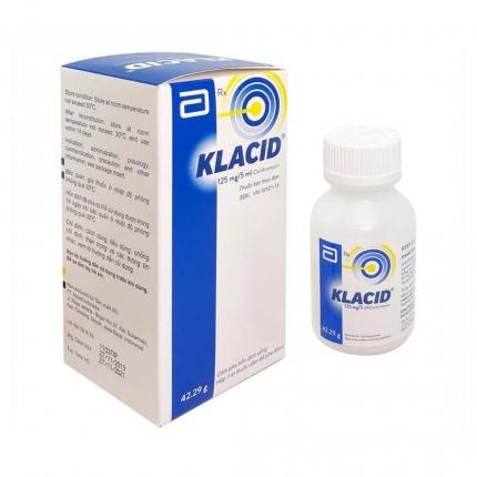 Hướng dẫn cách pha thuốc klacid 125mg/5ml đúng và hiệu quả