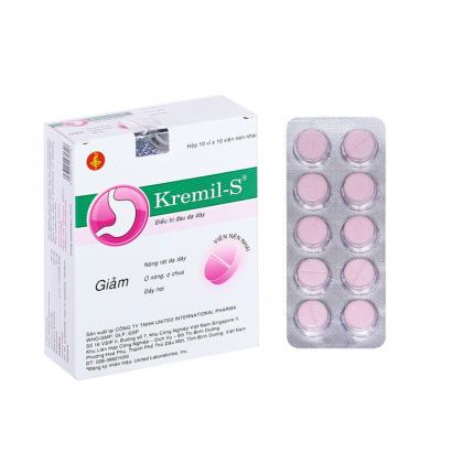 Điều gì tạo nên hiệu quả của thuốc Kremil-S trong trị đau bao tử?
