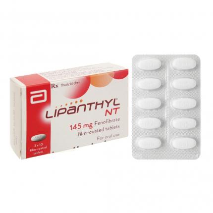 Thuốc Lypanthyl 145mg Trị tăng Cholesterol