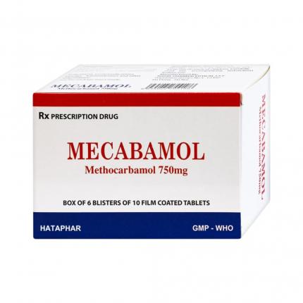 Thuốc Mecabamol 750mg