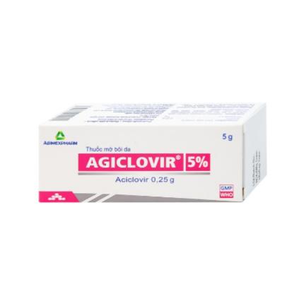 Thuốc Mỡ Bôi Da Agiclovir 5% 