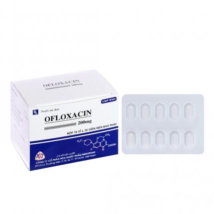 Thuốc Ofloxacin 200mg Mekophar