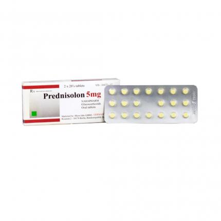 Thuốc Prednisolon 5mg