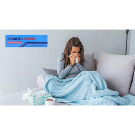 Thuốc Rhumenol Flu làm giảm các triệu chứng của bệnh cảm lạnh