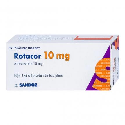 Thuốc Rotacor 10mg Hỗ Trợ Chế Độ Ăn Kiêng