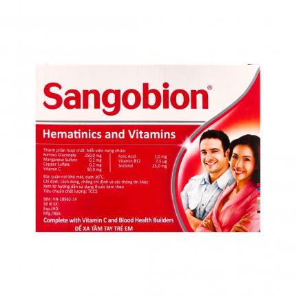 Thuốc Sangobion (250mg) - Phòng ngừa và điều trị thiếu máu