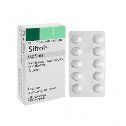 Thuốc Sifrol 025mg Điều Trị Bệnh Parkinson