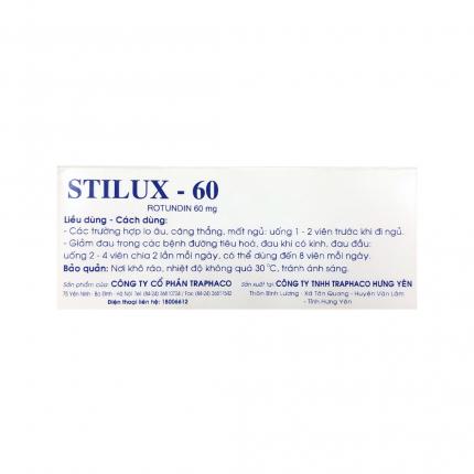 Thuốc Stilux 60mg - Điều trị lo âu, căng thẳng