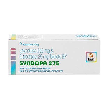 Mặt trước thuốc Syndopa 275mg Điều Trị Bệnh Parkinson