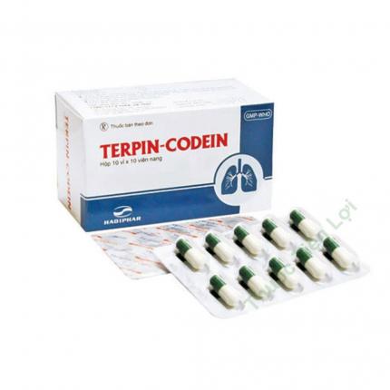 Thuốc Terpin-Codein Hadiphar 10mg