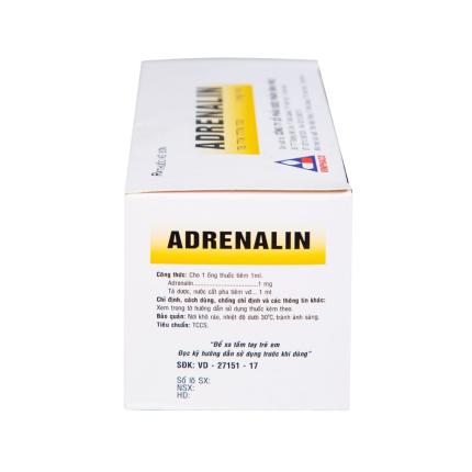 Thuốc Tiêm Adrenalin 1mg1ml