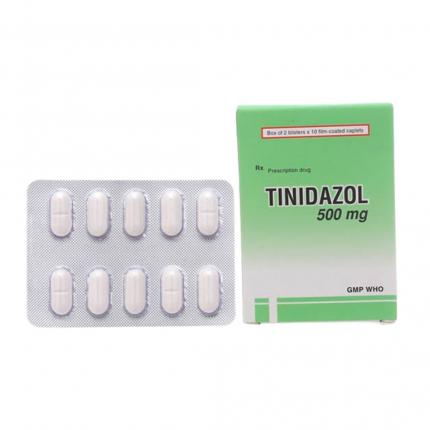 Thuốc Tinidazol 500Mg Bidiphar Điều trị nhiễm khuẩn