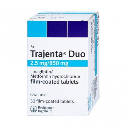 Thuốc Trajenta Duo 2,5mg/850mg Điều Trị Tiểu Đường