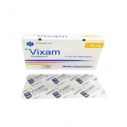 Thuốc Vixam 75mg Kháng Tiểu Cầu, Giảm Nguy Cơ Đông Máu