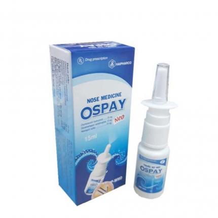 Cách sử dụng thuốc xịt mũi Ospay Neo như thế nào?
