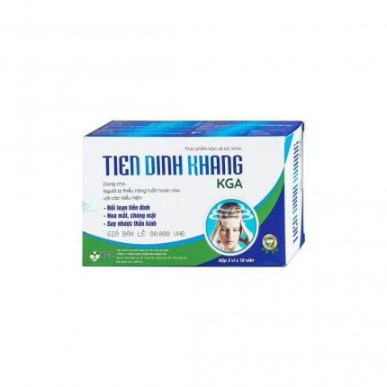 Tiền Đình Khang - Giúp giảm rối loạn tiền đình