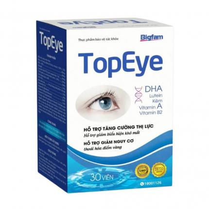 Top Eye - Hỗ trợ tăng cường thị lực