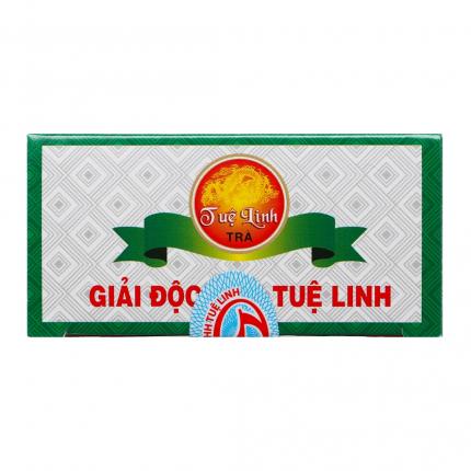 Mặt bên  Trà giải độc gan Tuệ Linh