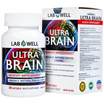 Ultra Brain - Hỗ trợ bổ sung DHA, EPA cho cơ thể