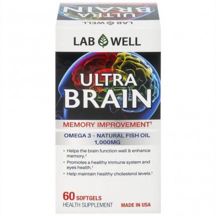 Ultra Brain - Hỗ trợ bổ sung DHA, EPA cho cơ thể