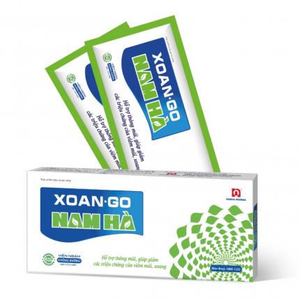 Viên ngậm Xoan-go Nam Hà - Hỗ trợ xông mũi