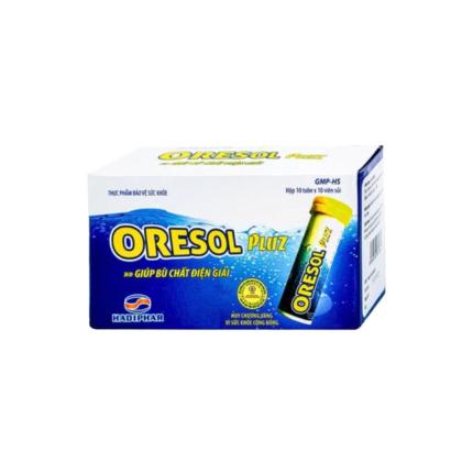 Viên sủi Oresol Pluz Hadiphar - Bù nước và điện giải