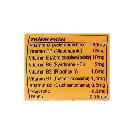 Viên sủi Ossizan Vitamin C (Tuýp)