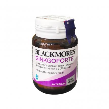 Viên uống bổ não Blackmores Ginkgo Forte (40 viên)