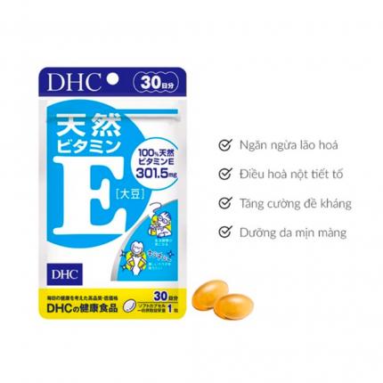 Viên Uống DHC Bổ Sung Vitamin E