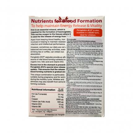 Viên uống Feroglobin (Vitabiotics)