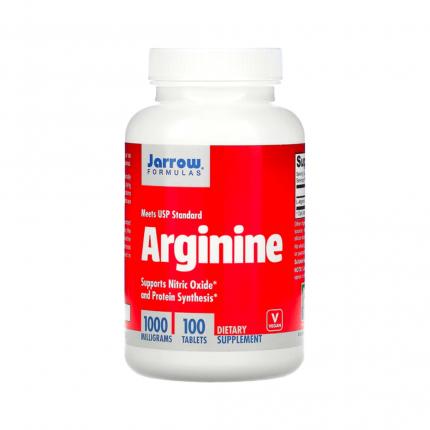 Viên uống Jarrow arginine 1000mg - Hỗ trợ giải độc, tăng cường chức năng gan