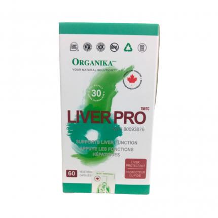 Hộp Organika Liver Pro - Hỗ trợ giải độc, hạ men gan