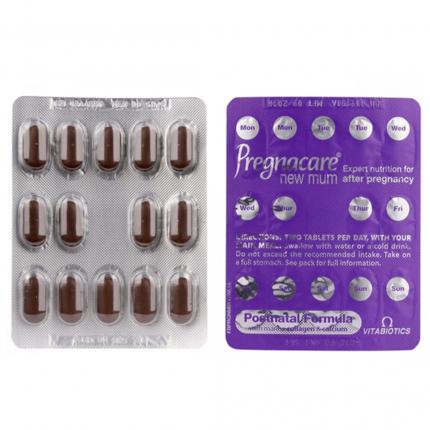 Vỉ thuốc Pregnacare New Mum