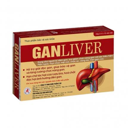 Viên uống thanh nhiệt, hỗ trợ giải độc gan Gan Liver