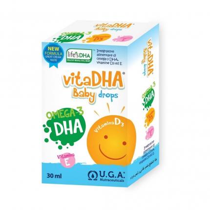 VitaDHA Baby Drops - Tăng cường trí não và thị lực cho bé