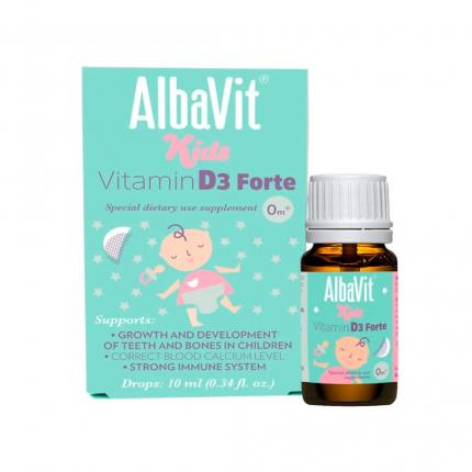 Vitamin D3 dạng nhỏ giọt cho bé Albavit Kids