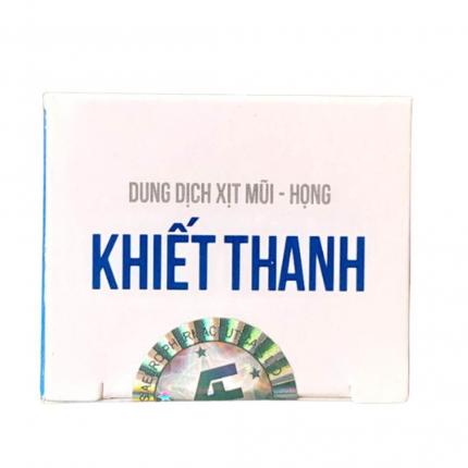 Xịt Mũi Họng Khiết Thanh - Làm sạch, loại bỏ bụi bẩn