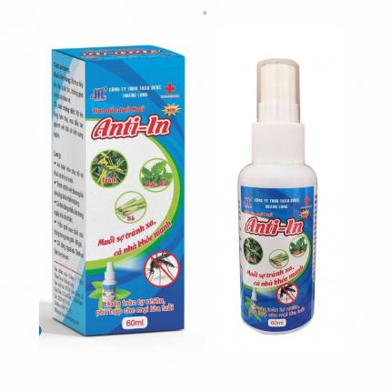 Xịt muỗi Anti in xịt bé