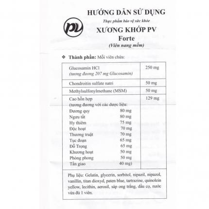 Xương khớp PV Forte 6