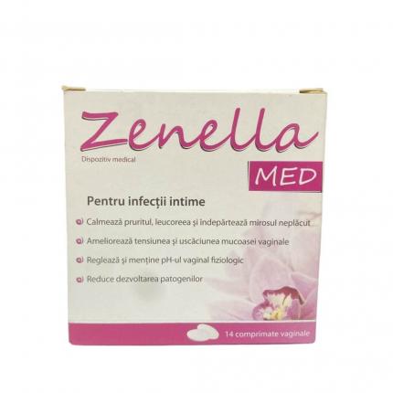 Zenella Med hộp 14 viên đặt âm đạo Ba Lan