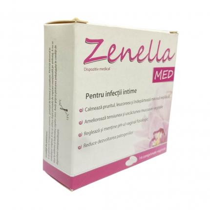 Zenella Med hộp 14 viên đặt âm đạo Ba Lan