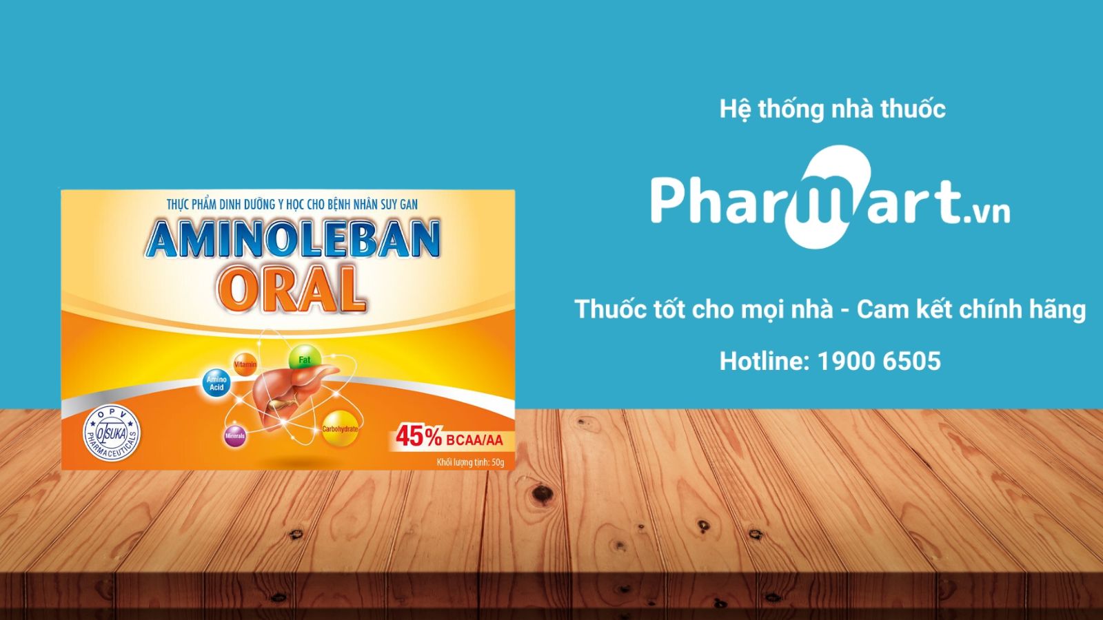 Mua ngay Aminoleban Oral THAI OTSUKA chính hãng tại Pharmart.vn