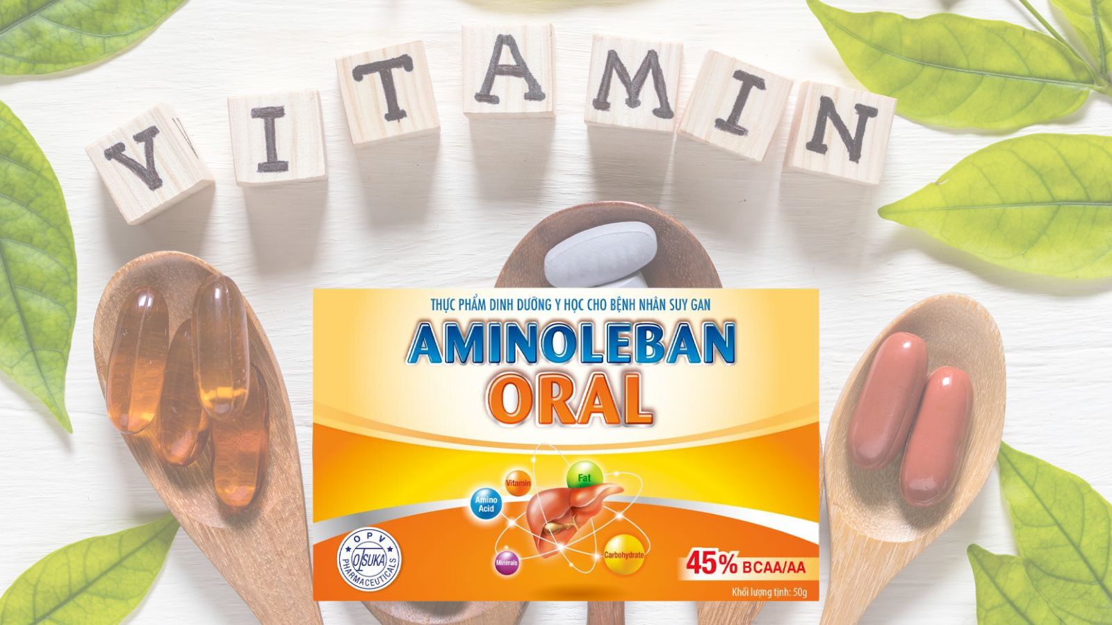 Thực phẩm dinh dưỡng y học Aminoleban Oral