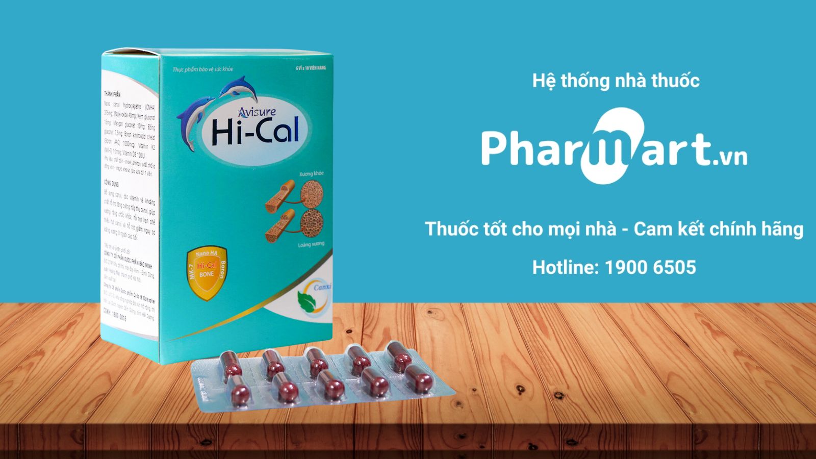 Mua ngay Avisure Hi-Cal tại Pharmart.vn