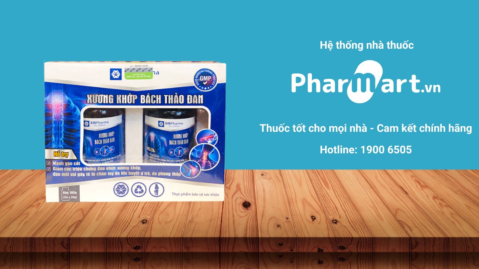 Mua ngay xương khớp Bách Thảo Đan chính hãng tại Pharmart.vn