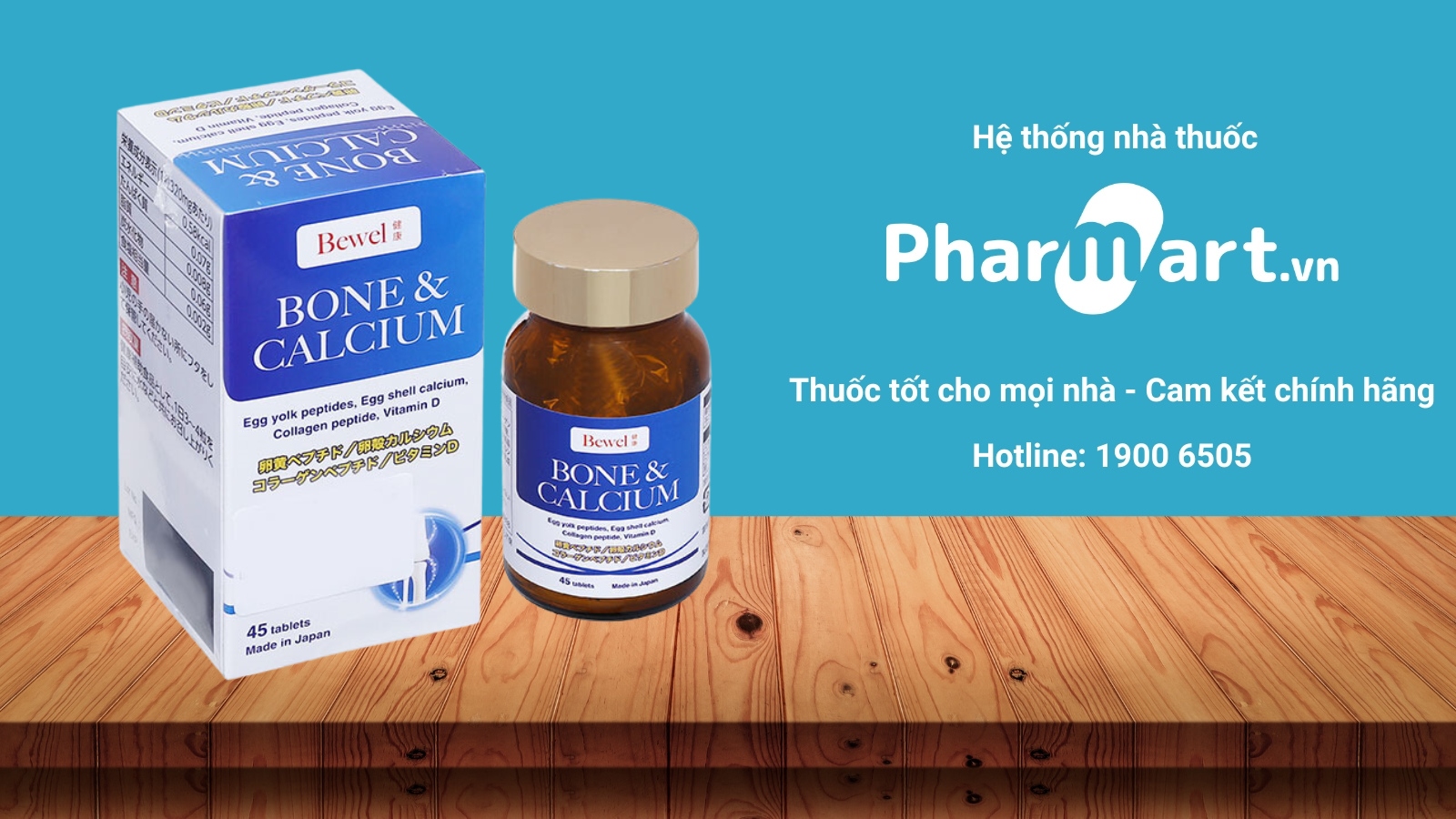 Mua ngay Bewel Bone & Calcium tại Pharmart.vn